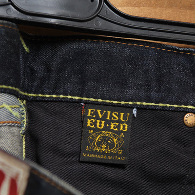 Evisu Gonna di Jeans Vintage Denim Taglia W28 Donna Deadstock