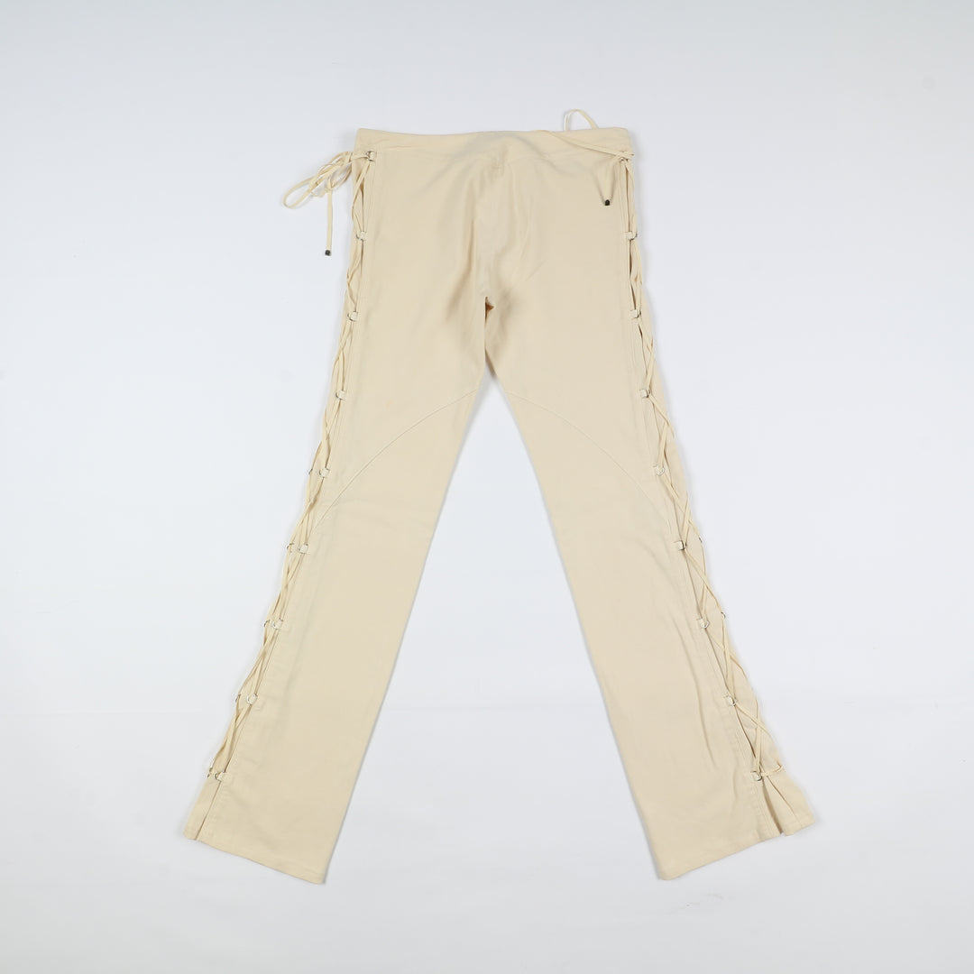 Versace Jeans Couture Bootcut W29 Beige Donna