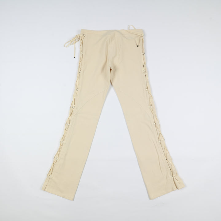 Versace Jeans Couture Bootcut W29 Beige Donna