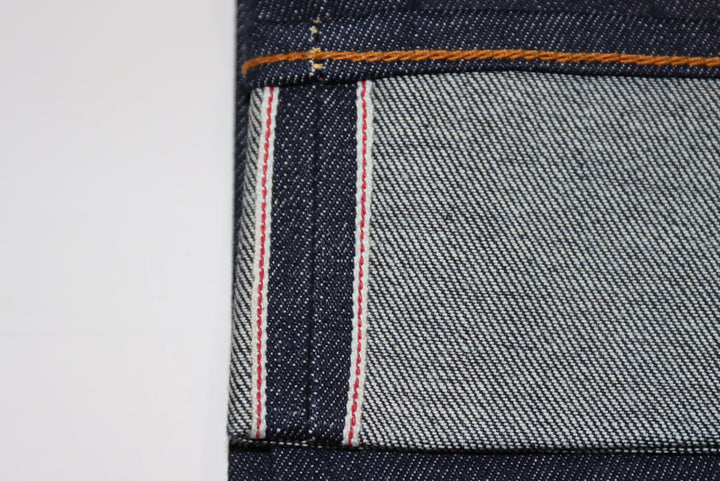 Evisu Jeans Selvedge Vintage W28 Denim Unisex Vita Alta Dead Stock* w/Tags