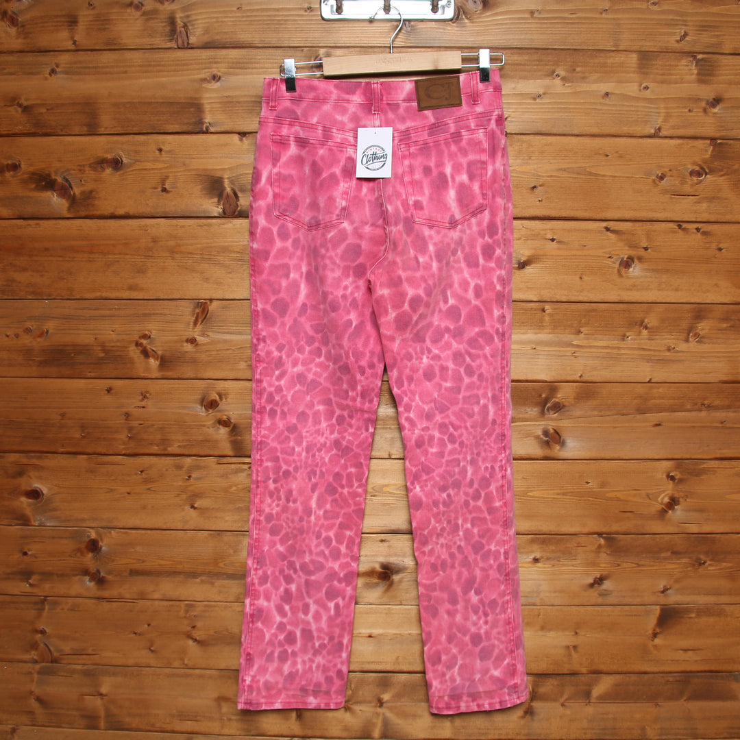 Just Cavalli Jeans W29 Rosa Donna Vita Alta