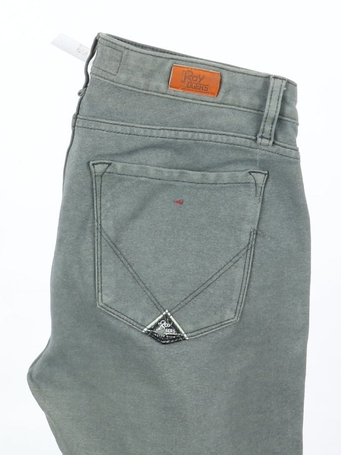 Roy Roger's Muriel Skinny Fit Jeans Grigio W30 Donna