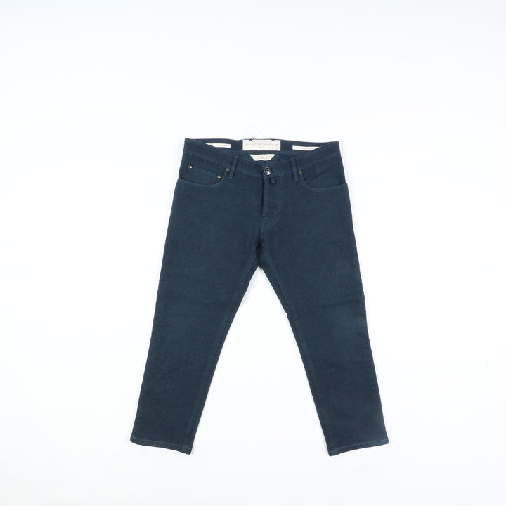 Jacob Cohen Wool Jeans di Lana Blu W32 Donna
