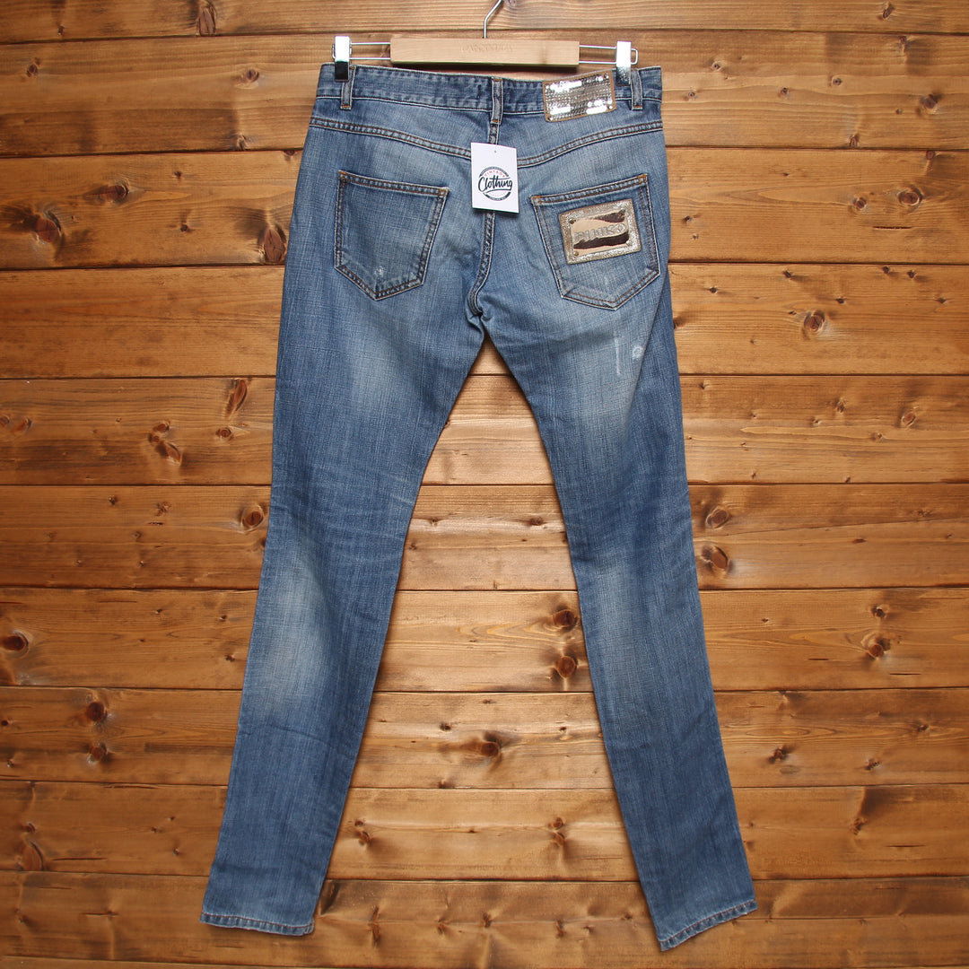 Pinko Jeans W29 Denim Unisex Vita Bassa