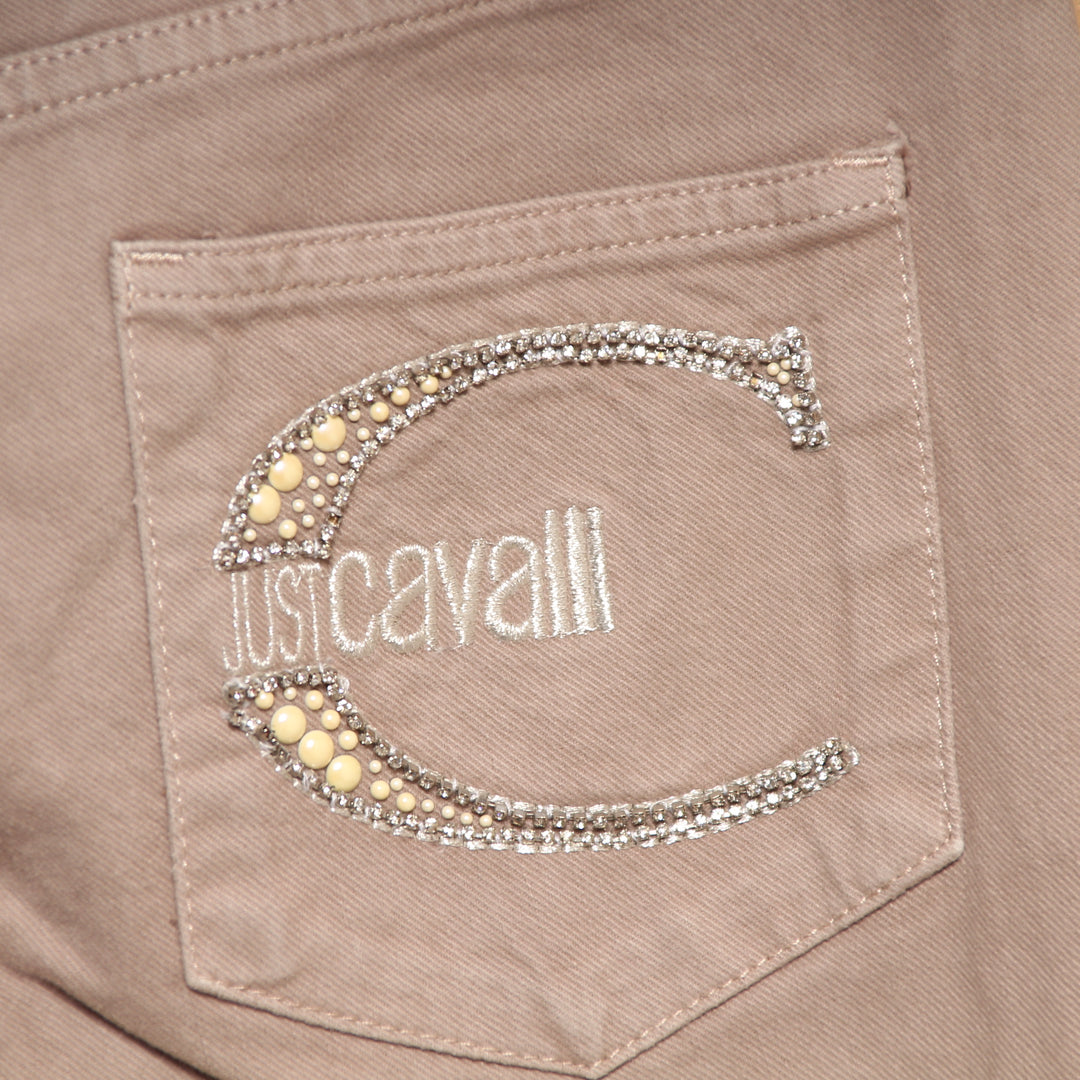 Just Cavalli Jeans W27 Marrone Unisex Vita Bassa