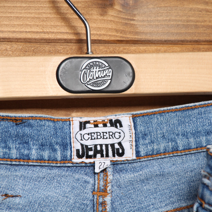 Iceberg Jeans W27 Denim Donna Vita Alta
