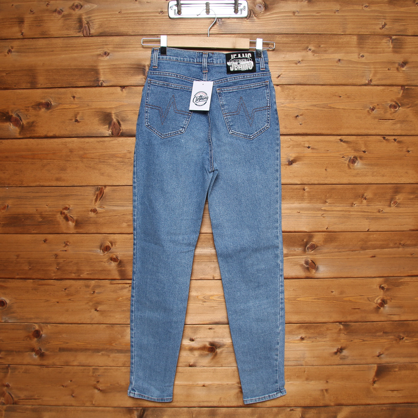 Iceberg Jeans W27 Denim Donna Vita Alta