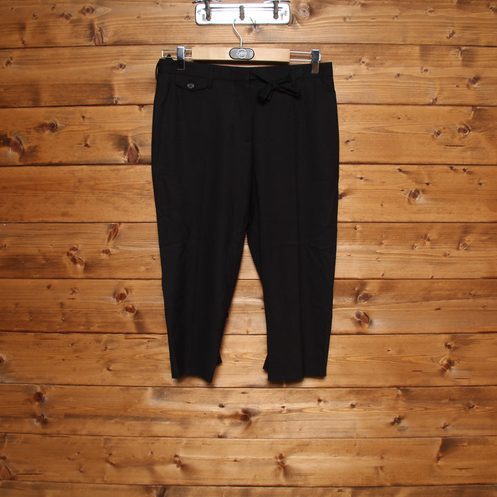 Prada Pantalone Pinocchietto 40 Nero Donna