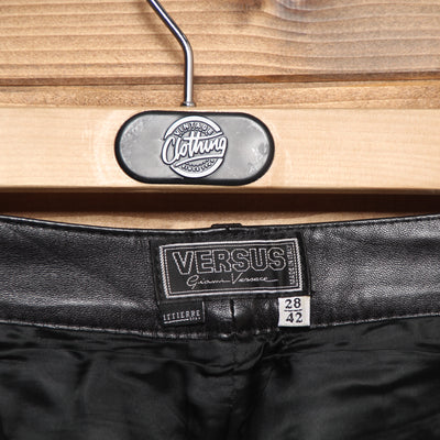 Versus Gianni Versace Pantalone W28 Nero Donna Vita