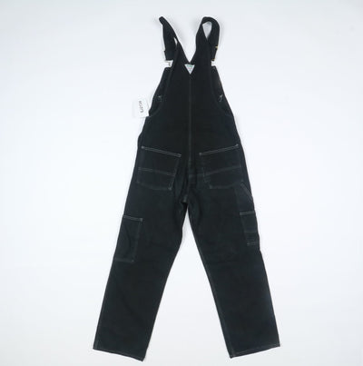Osh Kosh Salopette di Jeans Nera Taglia S Unisex