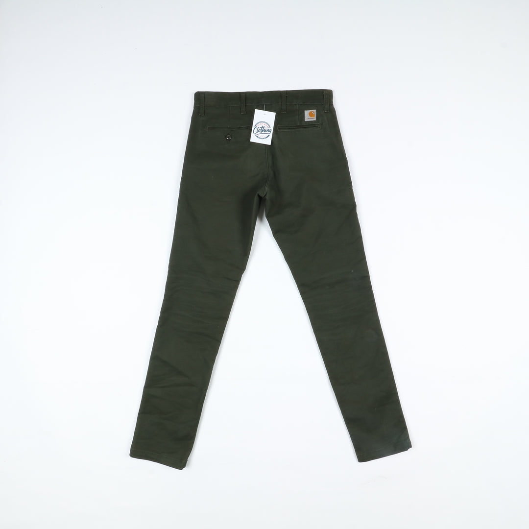 Carhartt Sid Pant Slim Fit Jeans Verde W29 Unisex