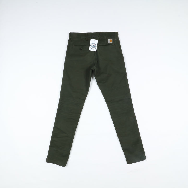 Carhartt Sid Pant Slim Fit Jeans Verde W29 Unisex