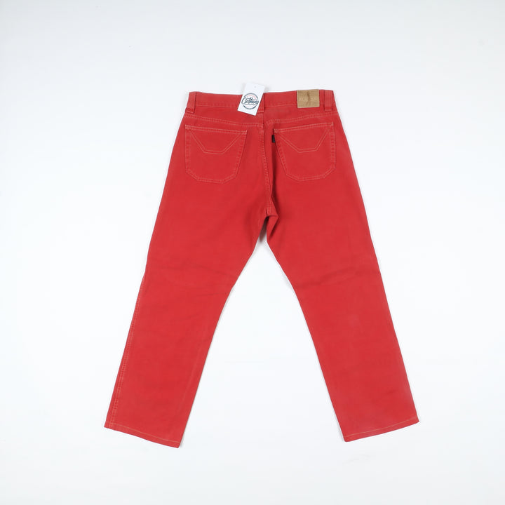 Jeckerson Jeans Rosso W36 Uomo