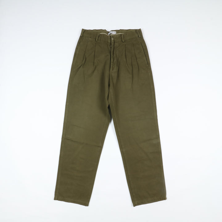 Stone Island Pantalone Verde Taglia 50 Uomo