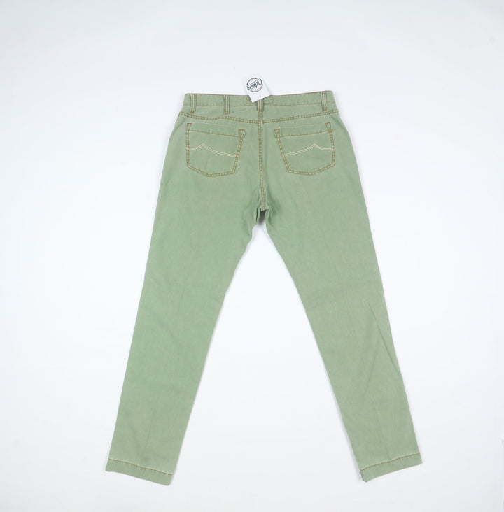 Jacob Cohen J678 Jeans Verde W36 Uomo