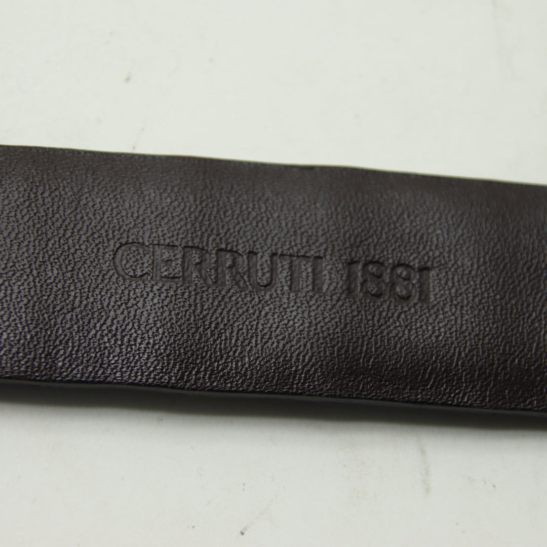 Cerruti 1881 Cintura Vintage Uomo Marrone