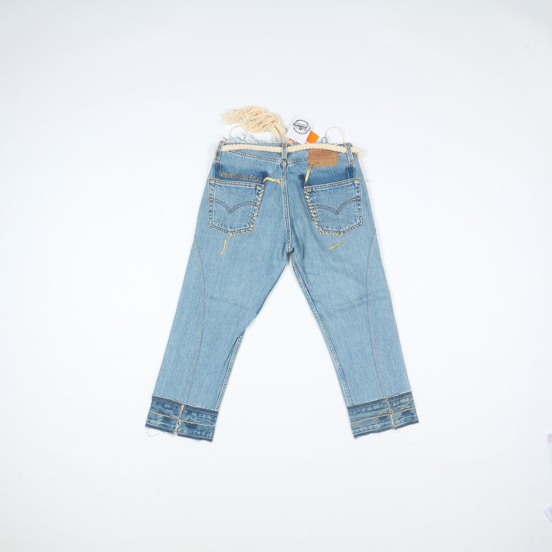 Levi's 501 Rework Jeans Denim W29 Donna