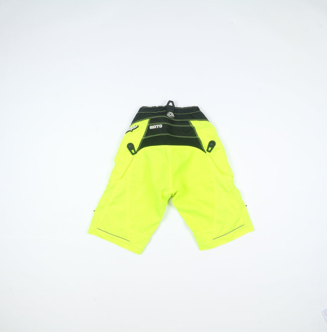 Troy Lee Short da Cross Giallo Fluo W30 Uomo