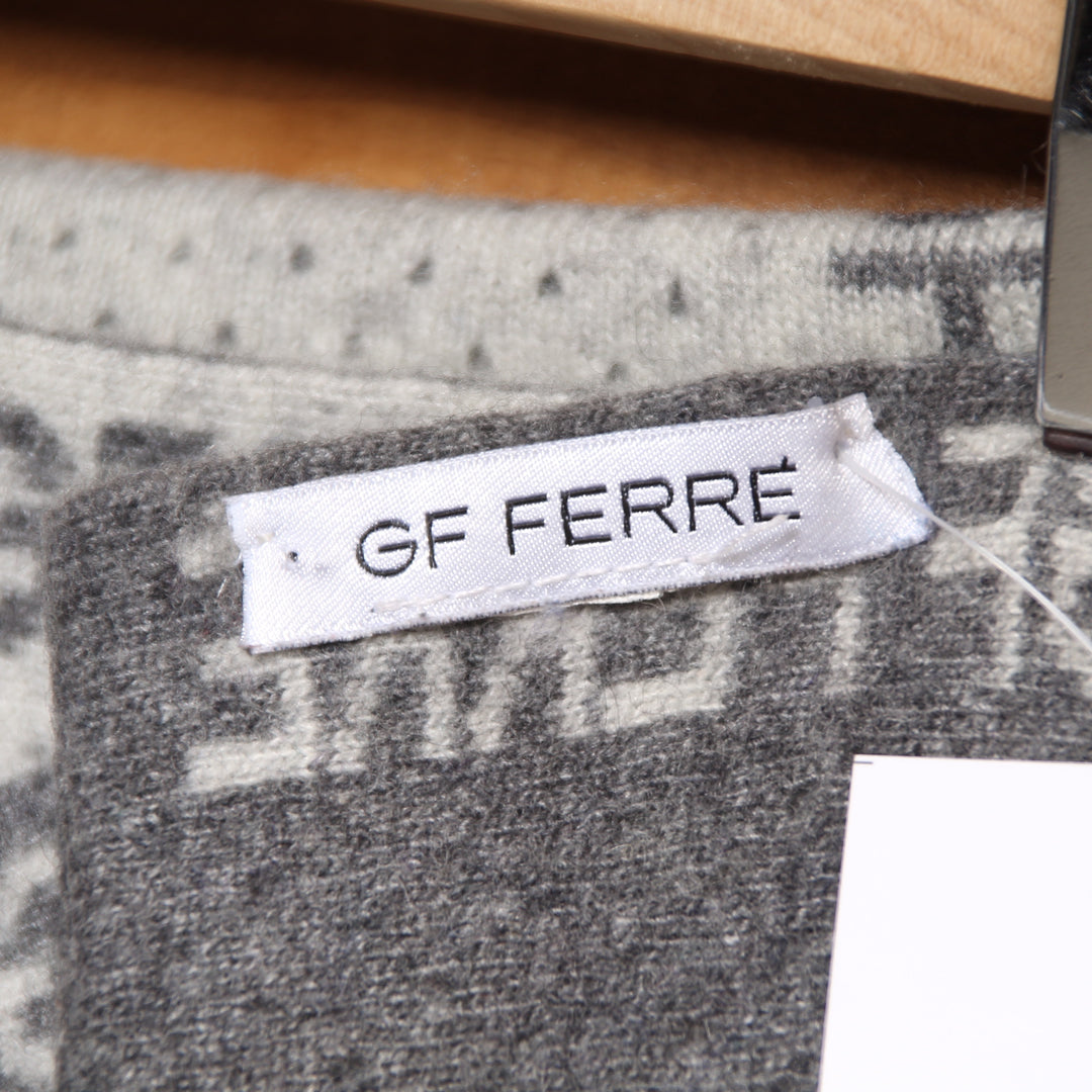 Gianfranco Ferrè Sciarpa Rettangolare Usato Unisex Grigio