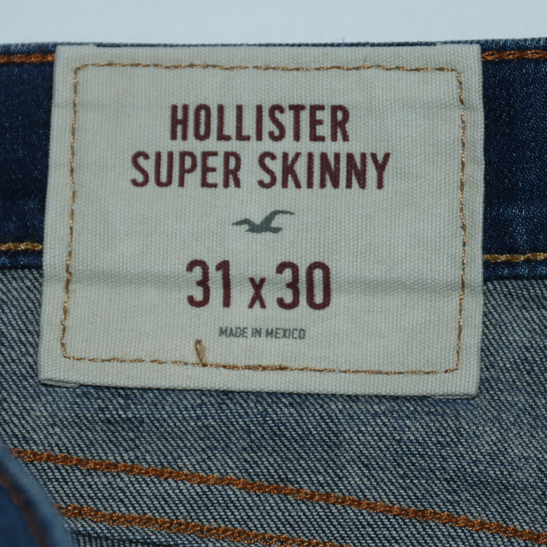 Hollister Super Skinny Jeans Denim W31 L30 Donna