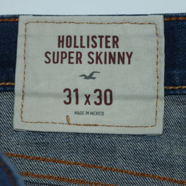 Hollister Super Skinny Jeans Denim W31 L30 Donna