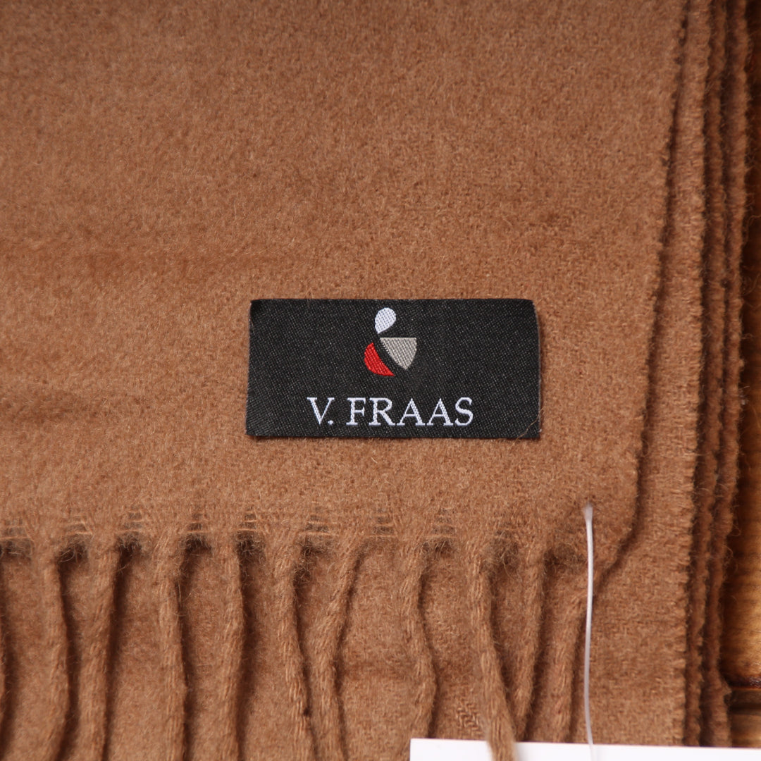 V. Fraas Sciarpa Rettangolare Usato Unisex Beige