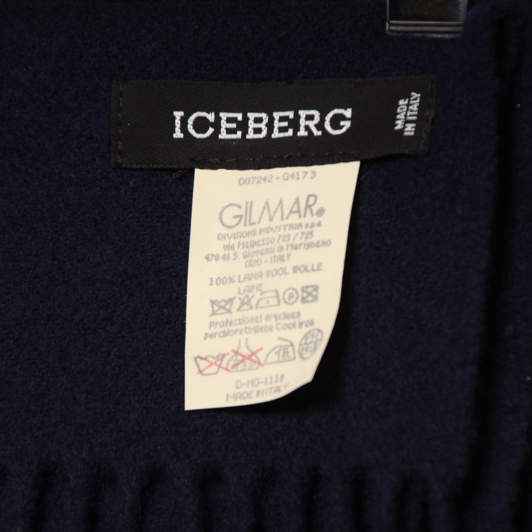 Iceberg Sciarpa Usato Uomo Blu