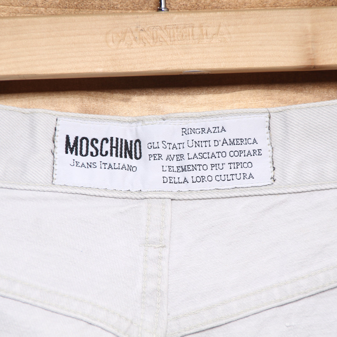 Moschino Jeans Grigio W38 Uomo Vita Alta