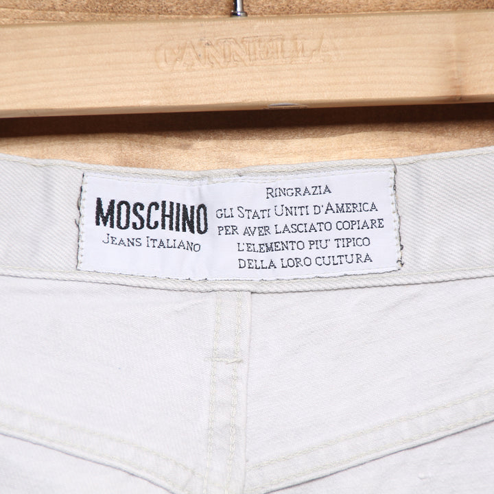 Moschino Jeans Grigio W38 Uomo Vita Alta