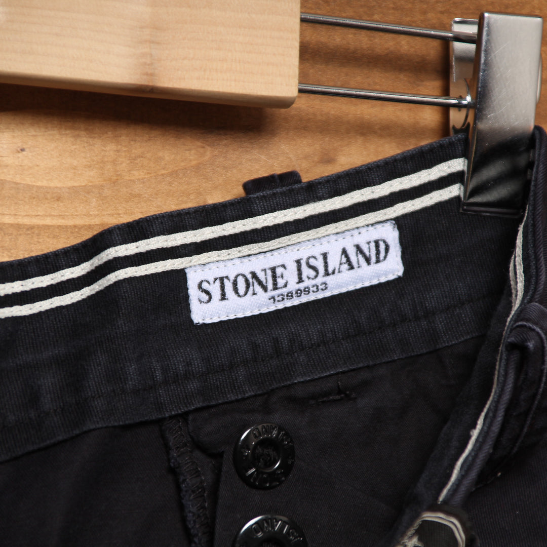 Stone Island Jeans Blu Taglia 52 Uomo Vita Alta