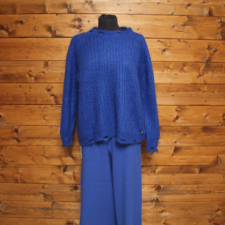 Akuaketa AKK 1191 Completo Blu Elettrico Taglia M/L Donna Deadstock w/Tags