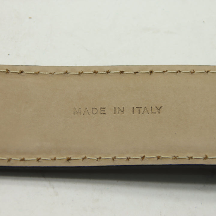 Asole & Bottoni Cintura Uomo Verde Made in Italy