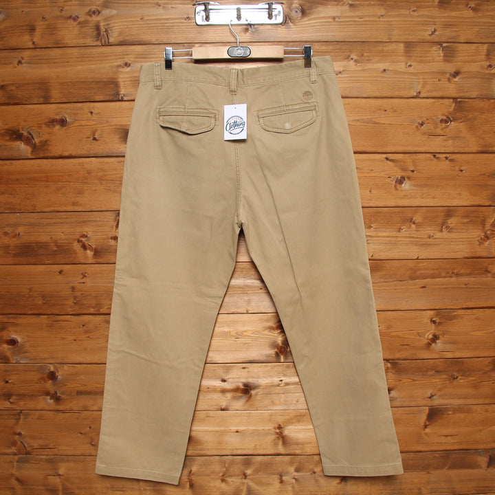 Timberland Jeans Beige W36 Uomo Vita Media