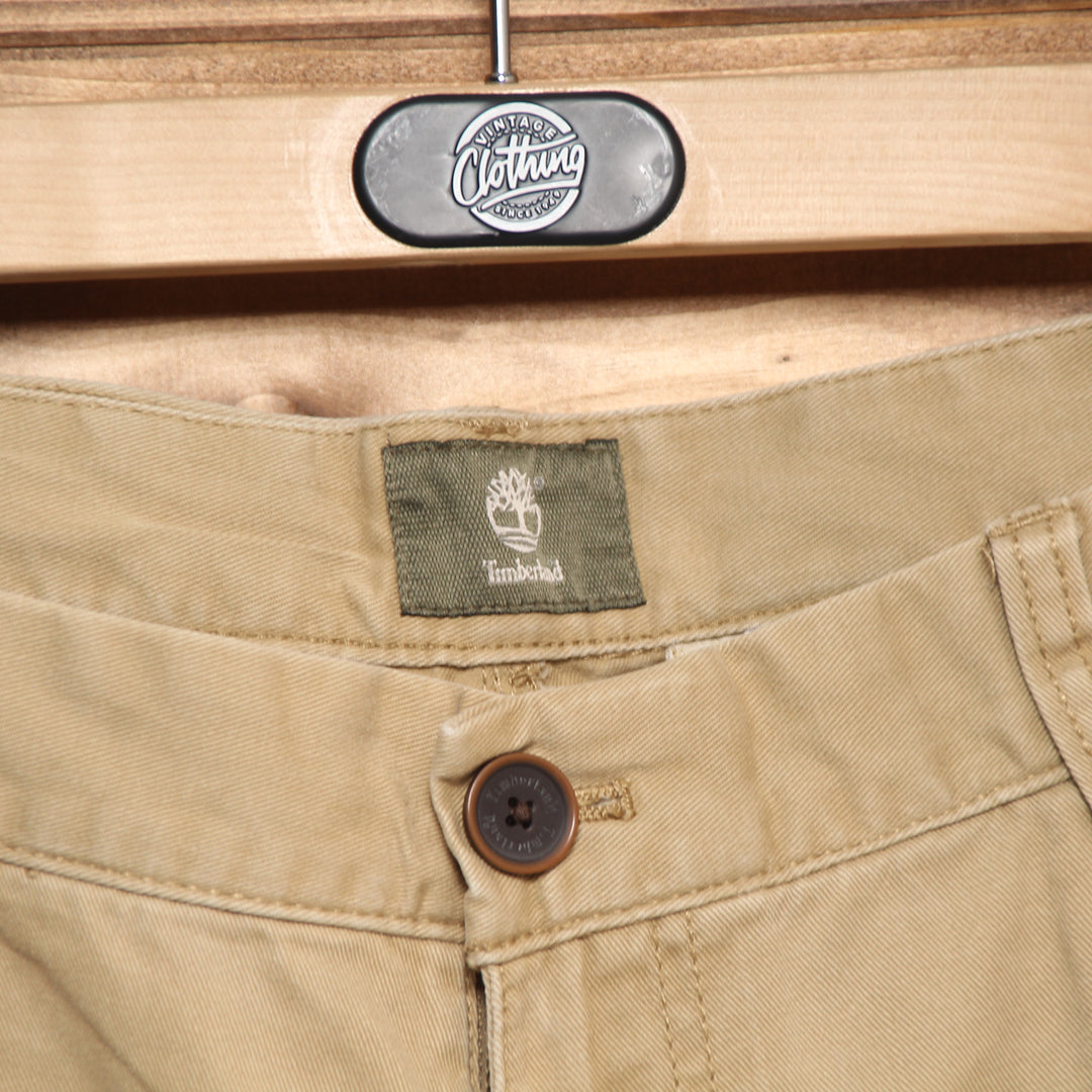 Timberland Jeans Beige W36 Uomo Vita Media