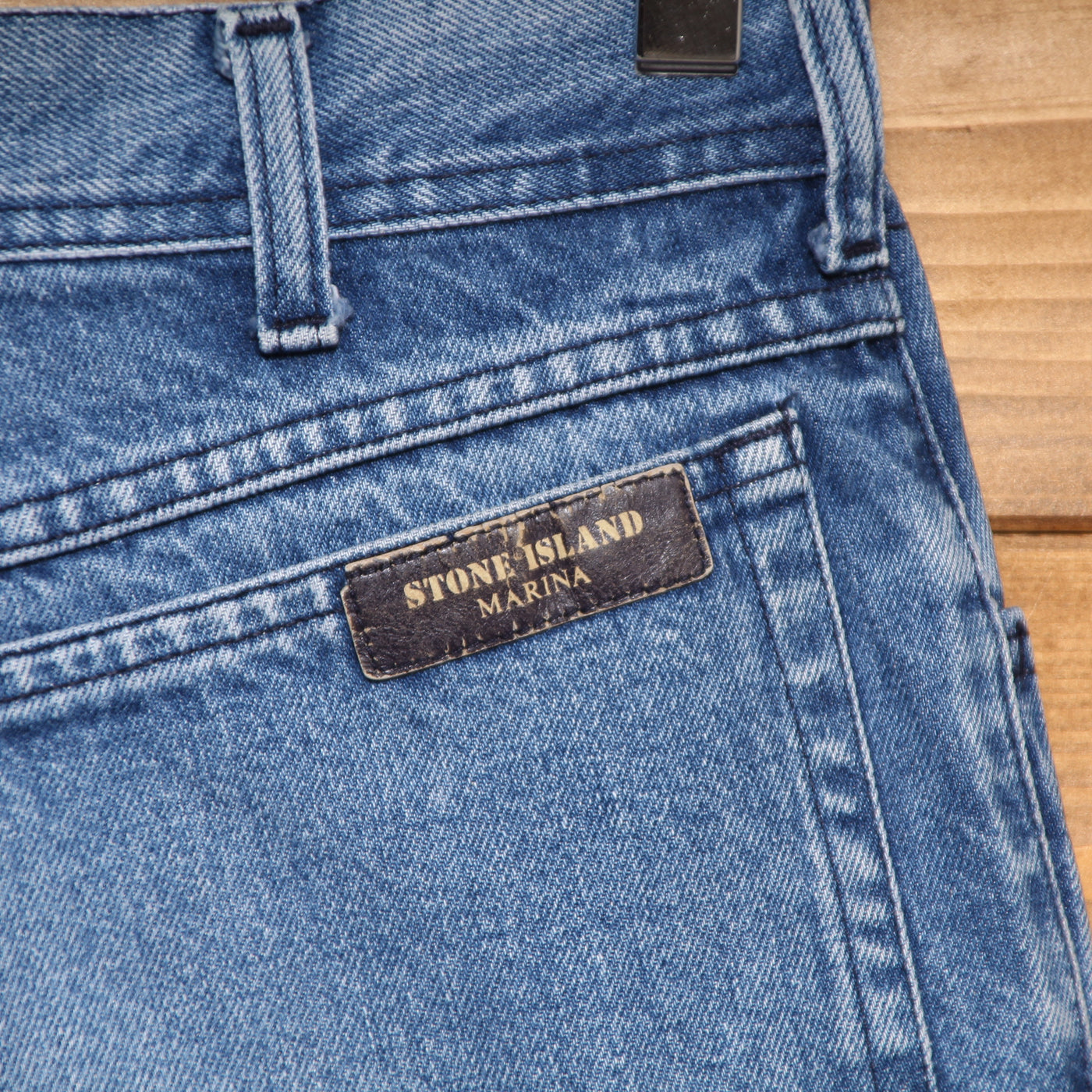 Stone Island Marina Jeans Denim Taglia 48 Unisex Vita Alta