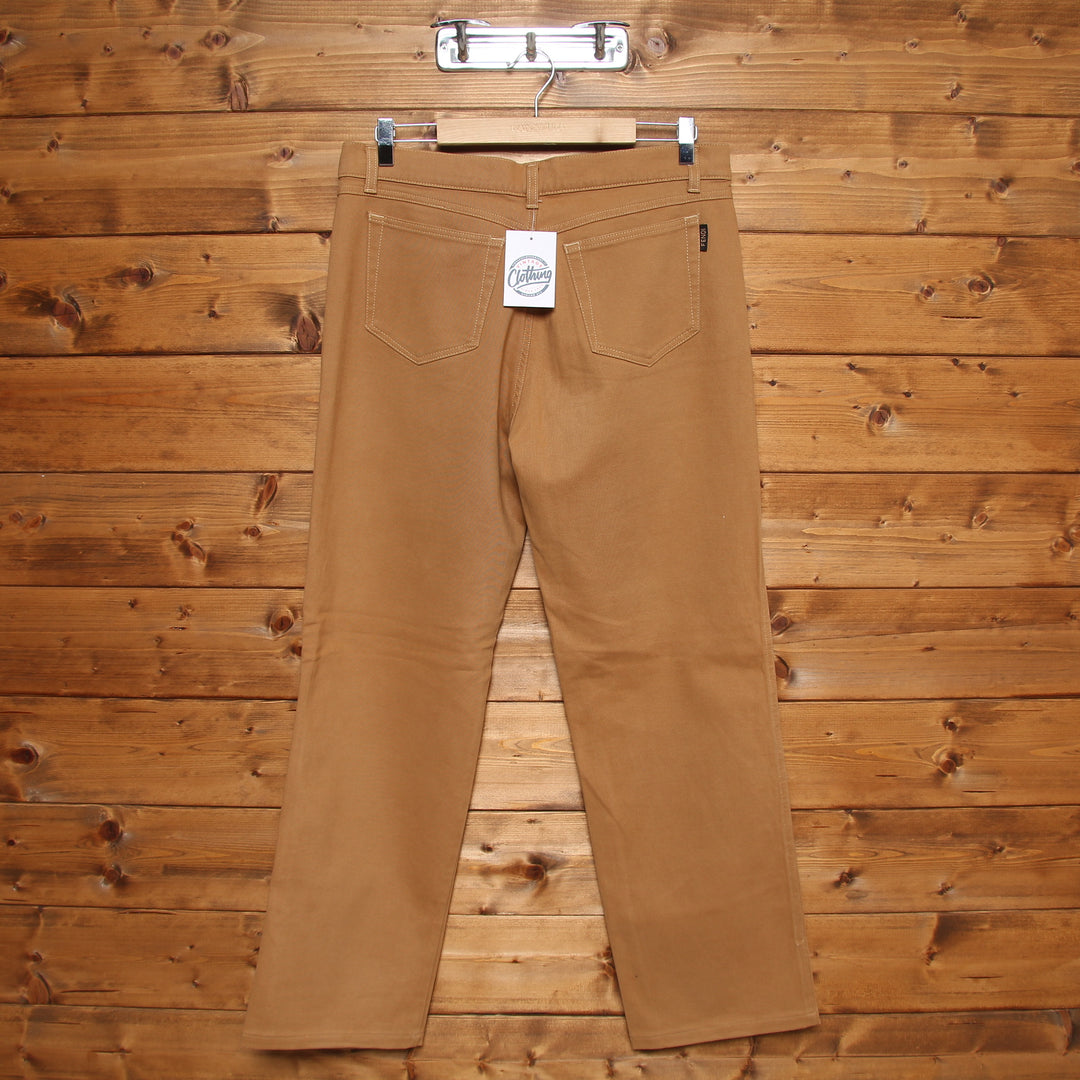 Fendi Jeans Marrone Taglia 48 Donna Vita Alta