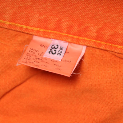 Etro Jeans Arancione W32 Donna Vita Media