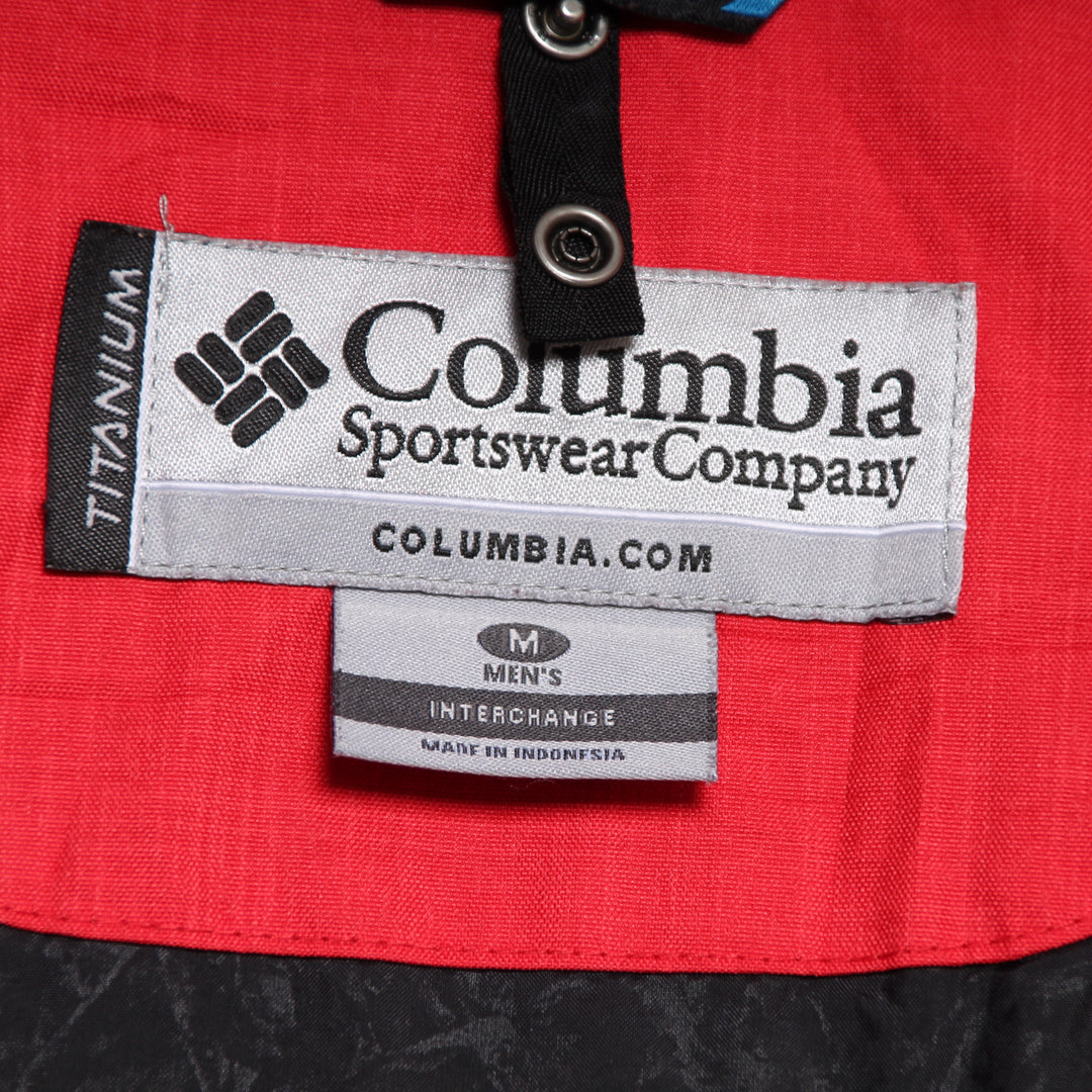 Columbia Titanium Giacca Rosso Taglia M Uomo