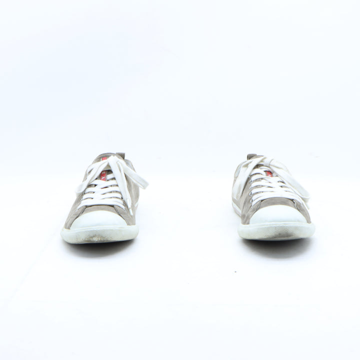 Prada Linea Rossa Sneakers Grigia Eu 41.5 Uomo