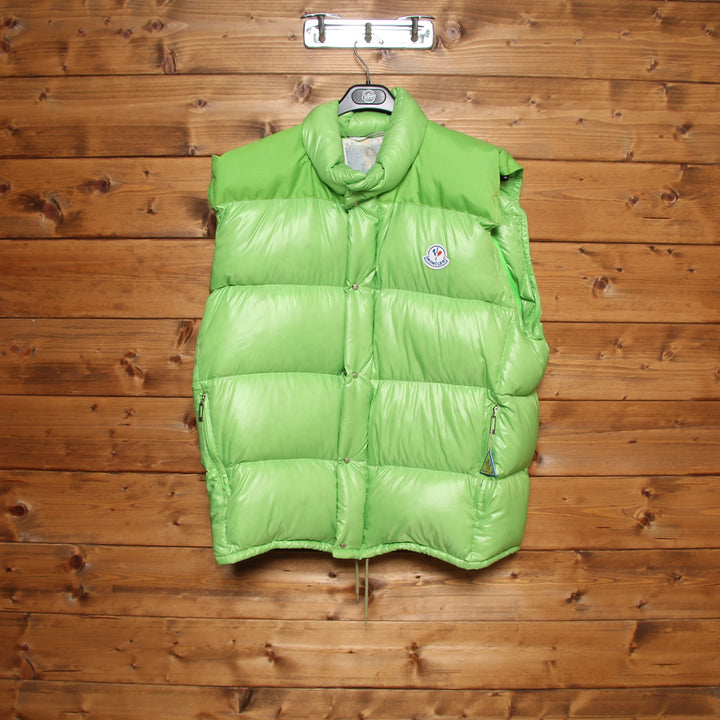 Moncler Bomber Smanicato Verde Taglia 3 Unisex