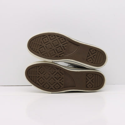 Converse All Star Alte Argentate Merlettate Eur 35 Youth