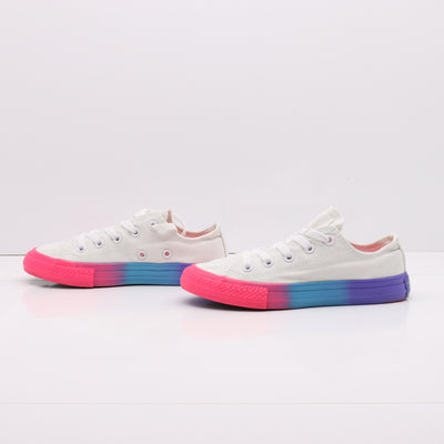 Converse All Star Basse Bianche Colorate Eur 31 Junior
