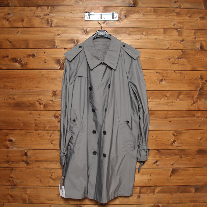 Aquascutum Trench Grigio Taglia XXL Uomo