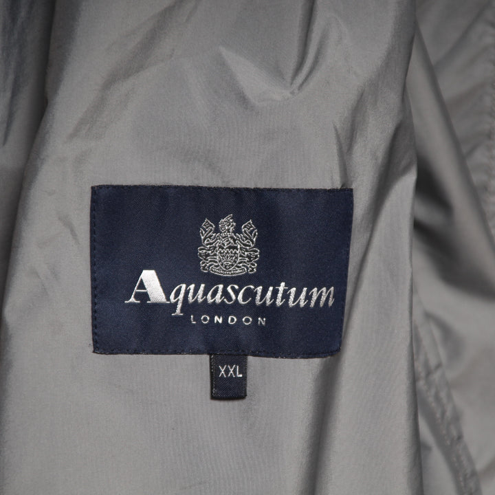 Aquascutum Trench Grigio Taglia XXL Uomo