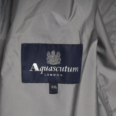 Aquascutum Trench Grigio Taglia XXL Uomo