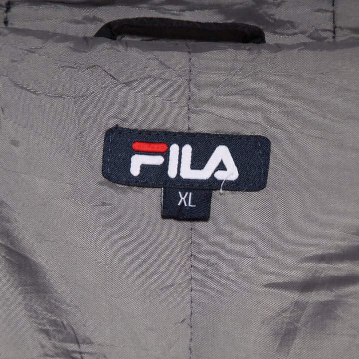 Fila Giacca Nero e Grigio Taglia XL Uomo