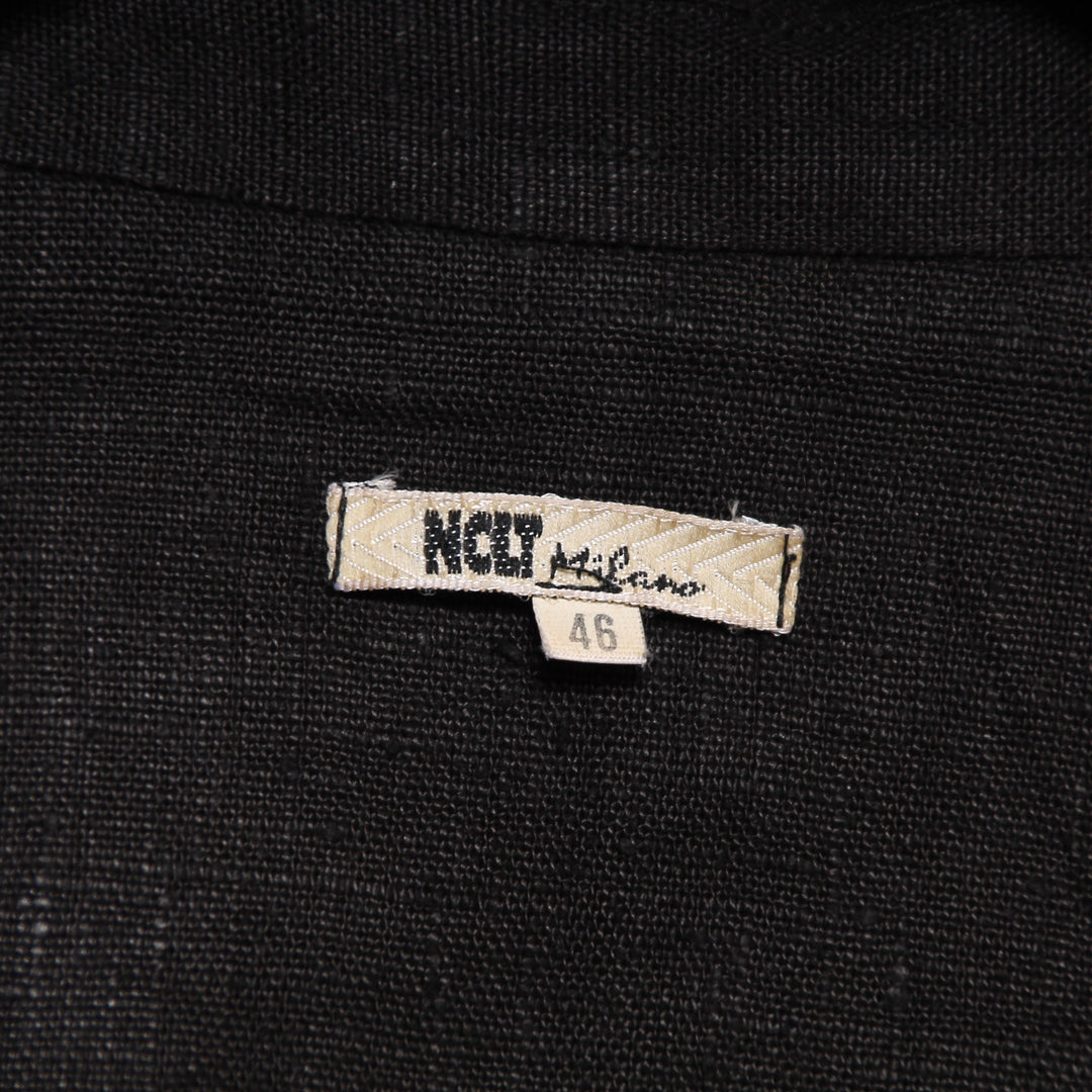 NCLT Camicia Over Size Nero Taglia 46 Donna