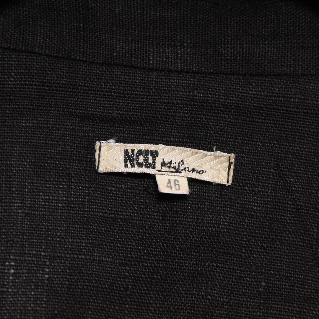 NCLT Camicia Over Size Nero Taglia 46 Donna