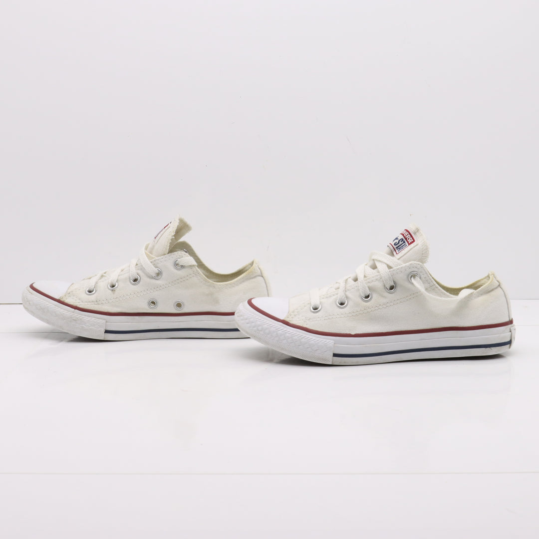 Converse All Star Basse Bianche Eur 34 Youth
