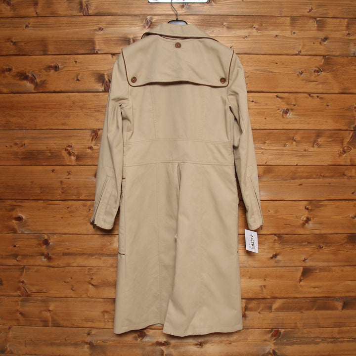 Belstaff Black Label Trench Doppio Petto Beige Taglia 42 Donna